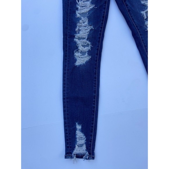 American Eagle Hi-Rise Jeggings Size 4 High Rise Skinny Jeans Stretch Cotton - Picture 7 of 11